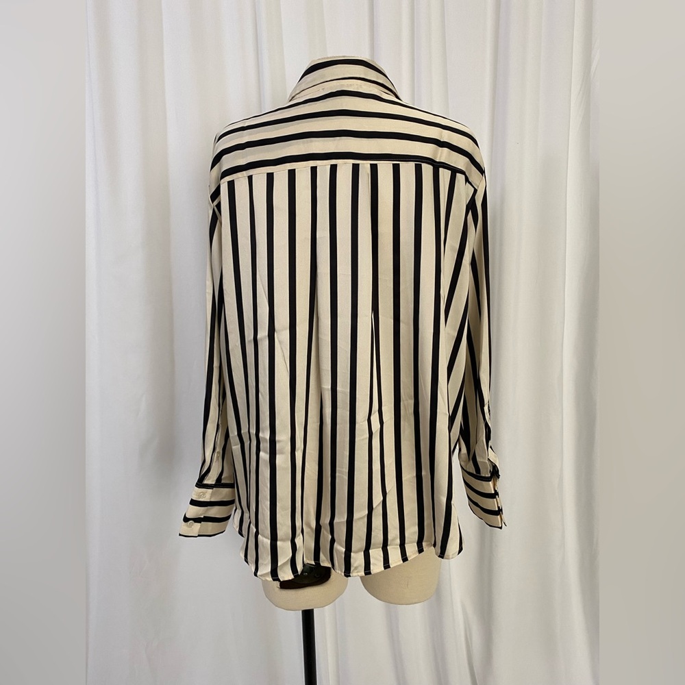 H & M Button Down Striped Shirt - Picture 5 of 7
